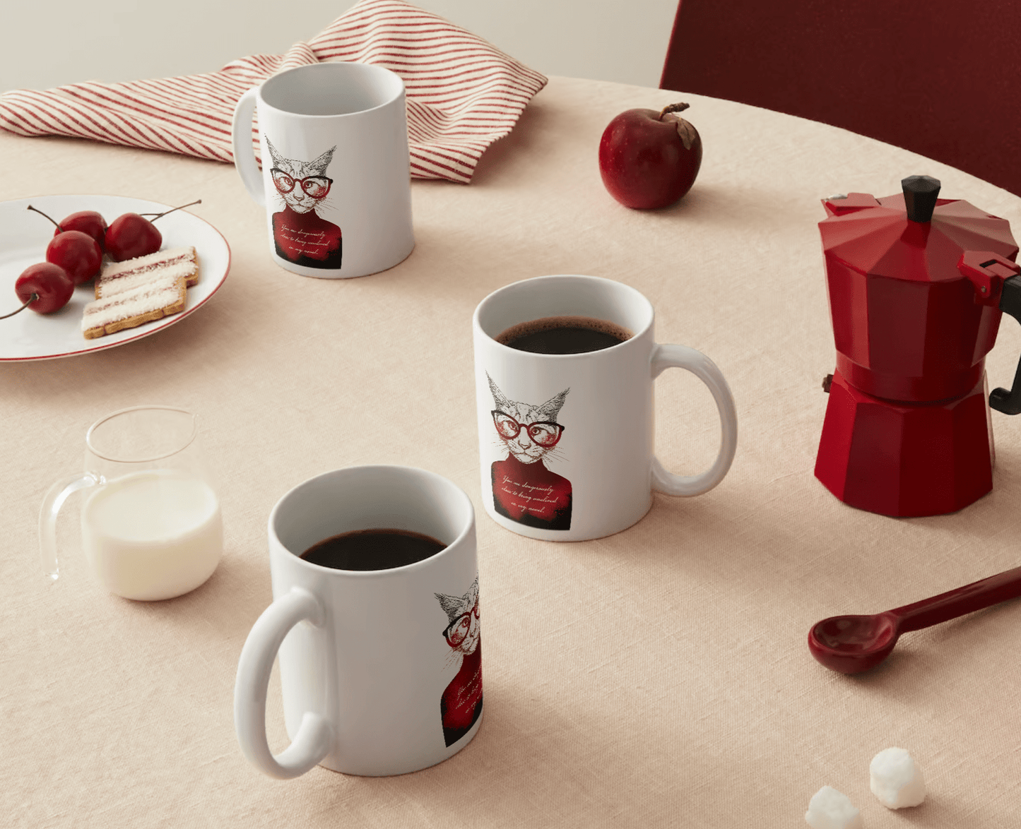 Cat the Novelist coffee mug - Bard and Bloom