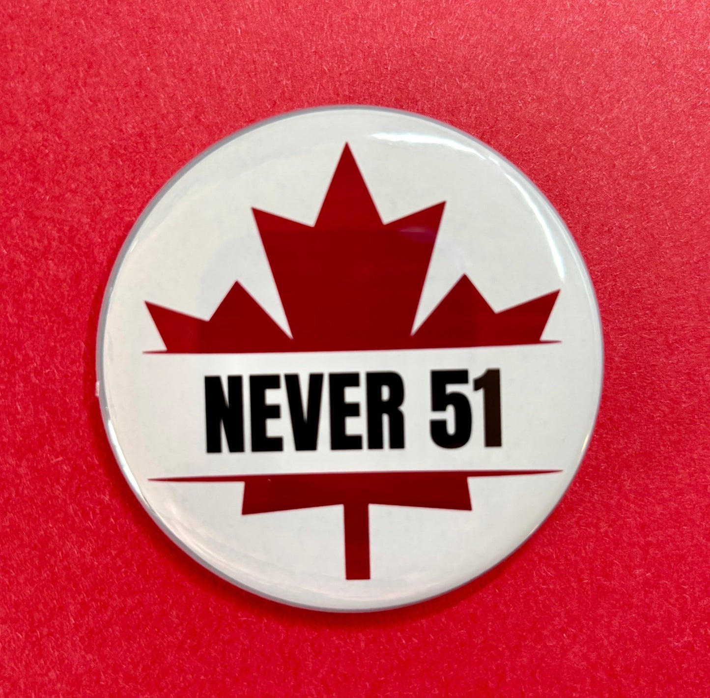 ELBOWS UP, CANADA! Pinback buttons, 2.25" or 2.5", singles or set of 4, 8, or 12 - Bard and Bloom