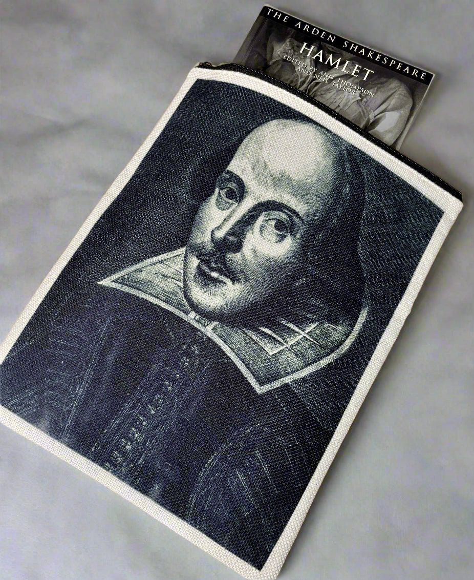 Hamlet - inspired Shakespeare book sleeve - Bard and Bloom