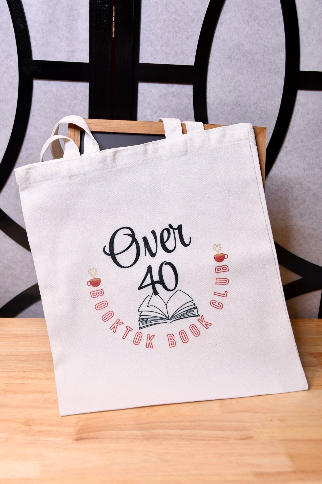 Over 40 BookTok Book Club tote bag - Bard and Bloom