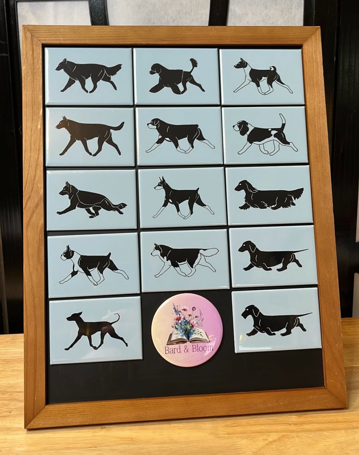 The Herding Group - Breed Silhouette Magnets - Bard and Bloom