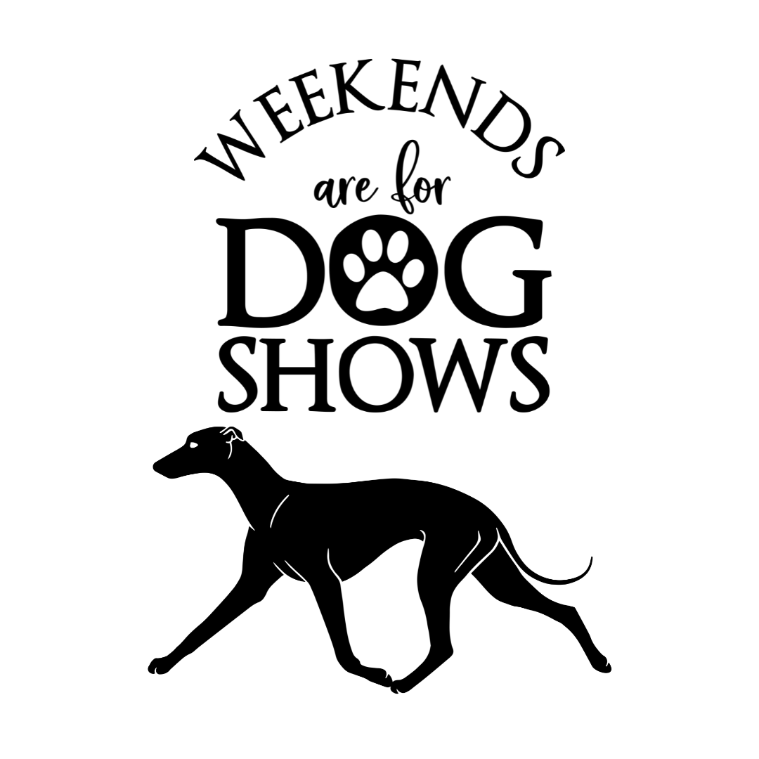 The Hound Group - Weekends are for dog shows TOTE BAGS - Bard and Bloom