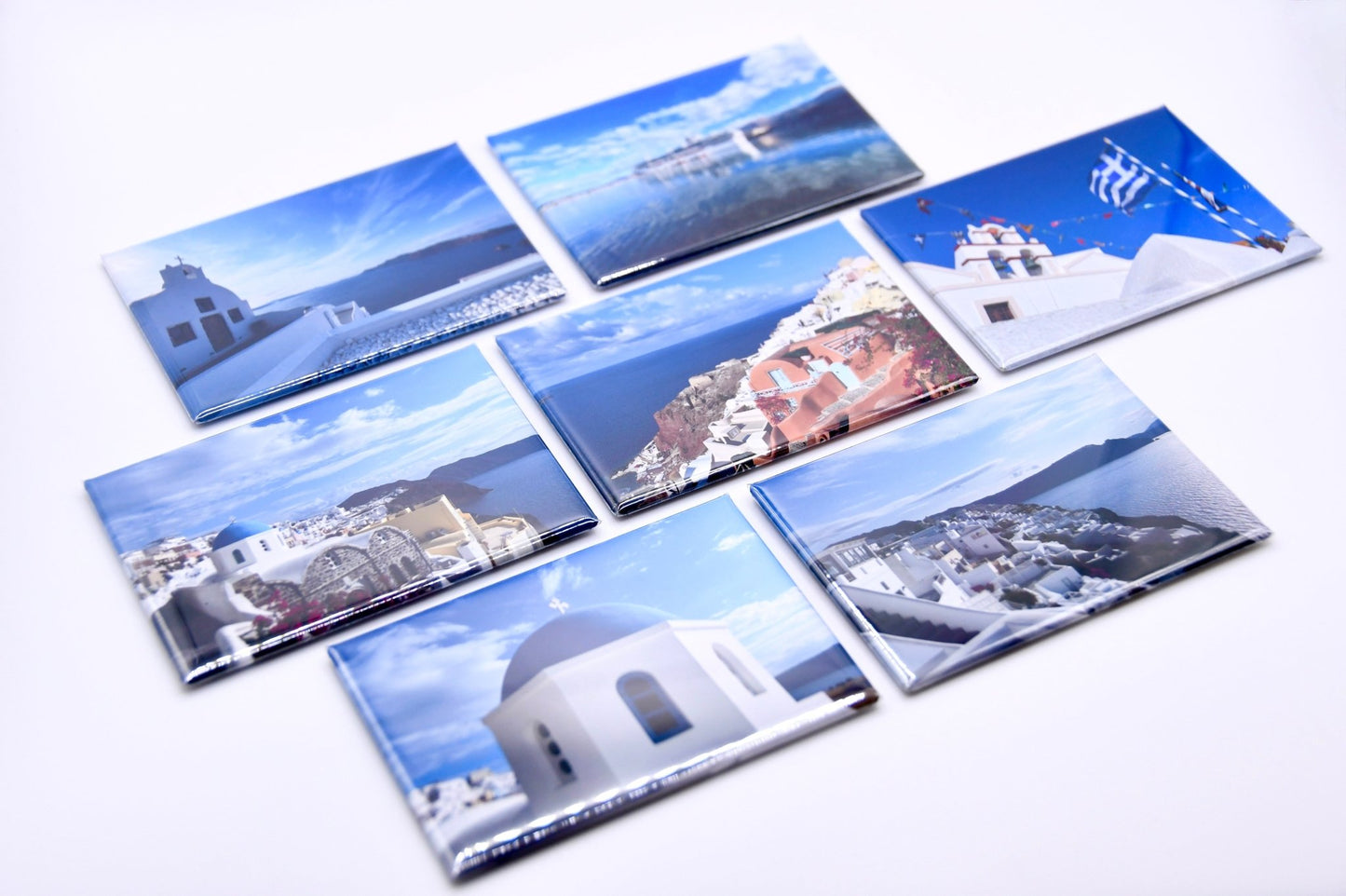 2" x 3" rectangular magnets, set of 9 - Bard and Bloom