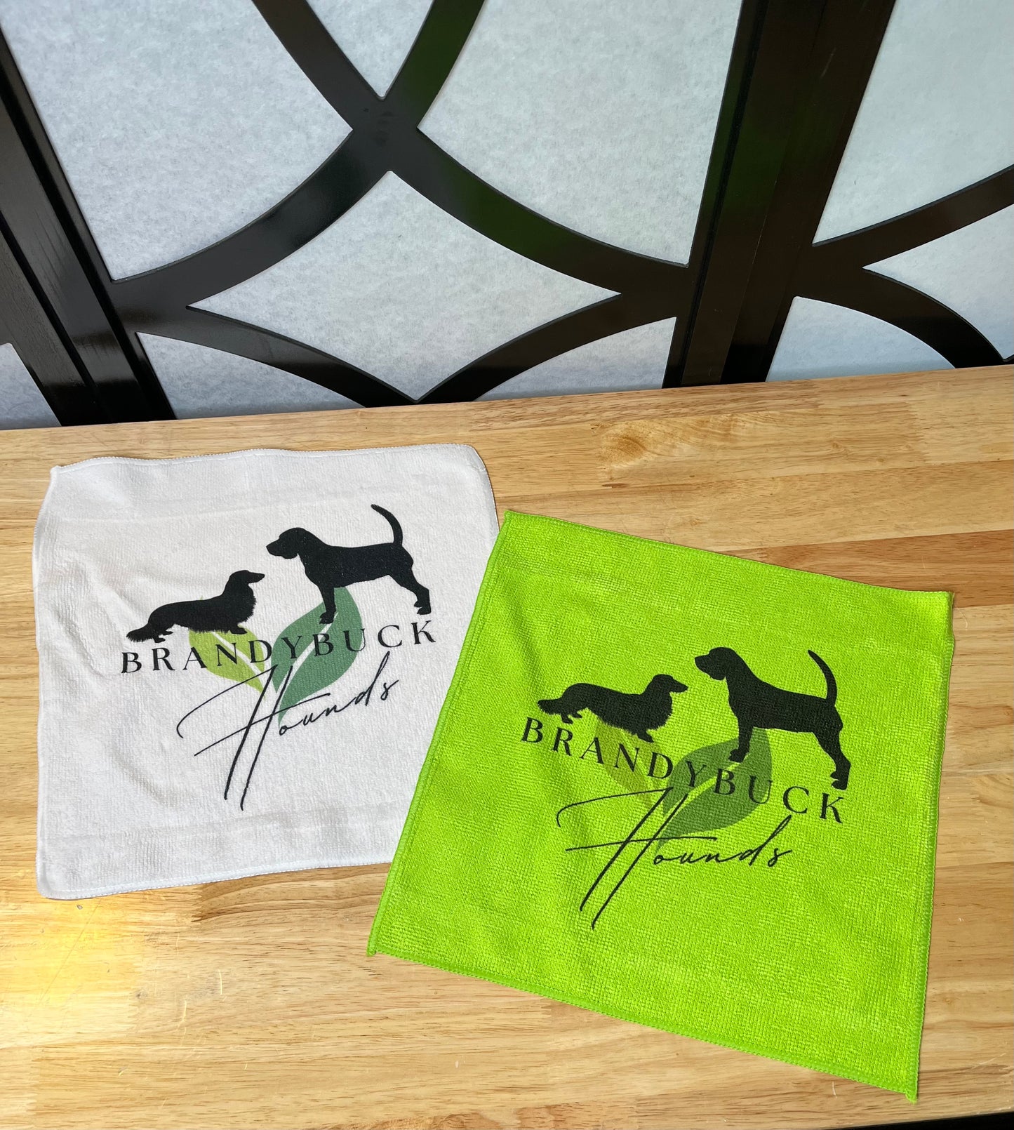 Custom Slobber Towels