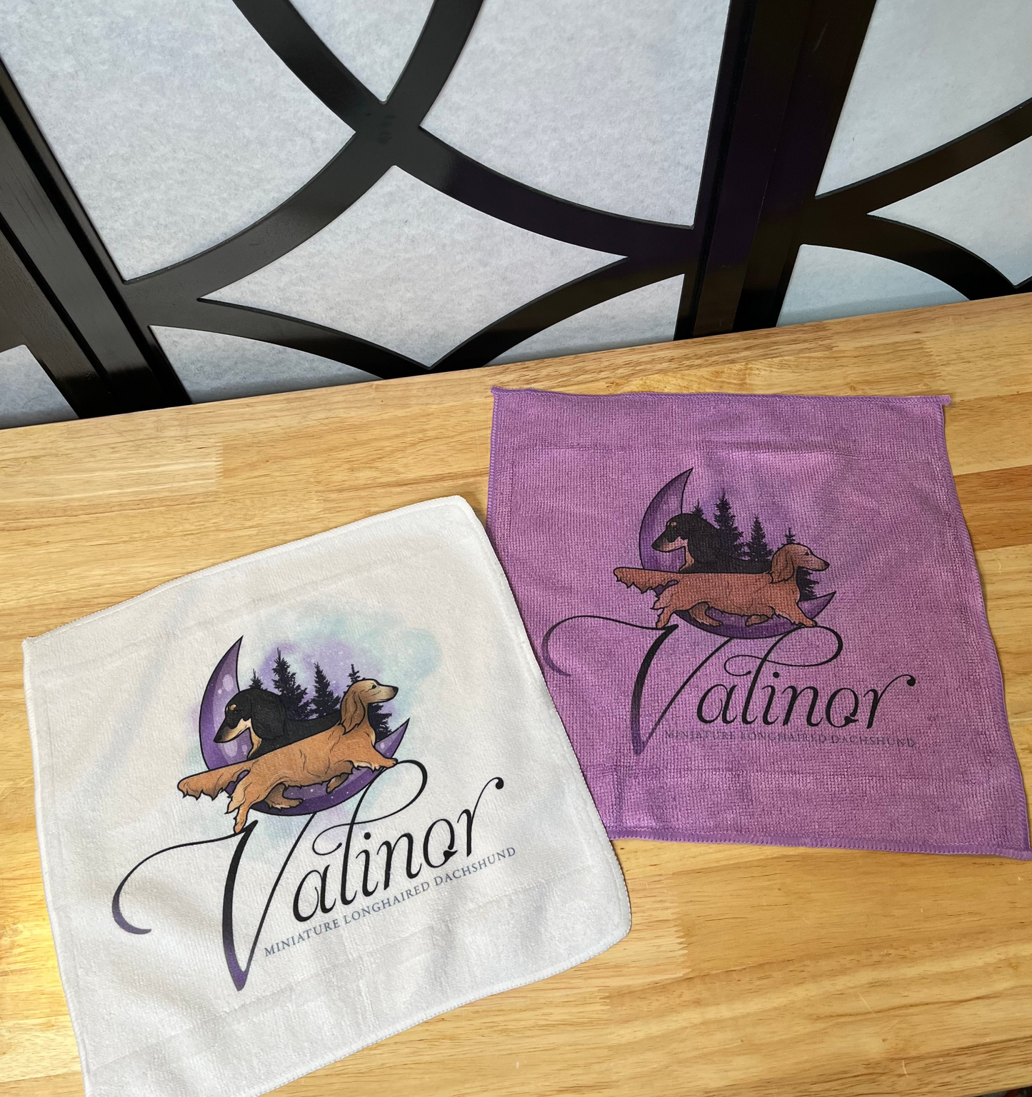 Custom Slobber Towels