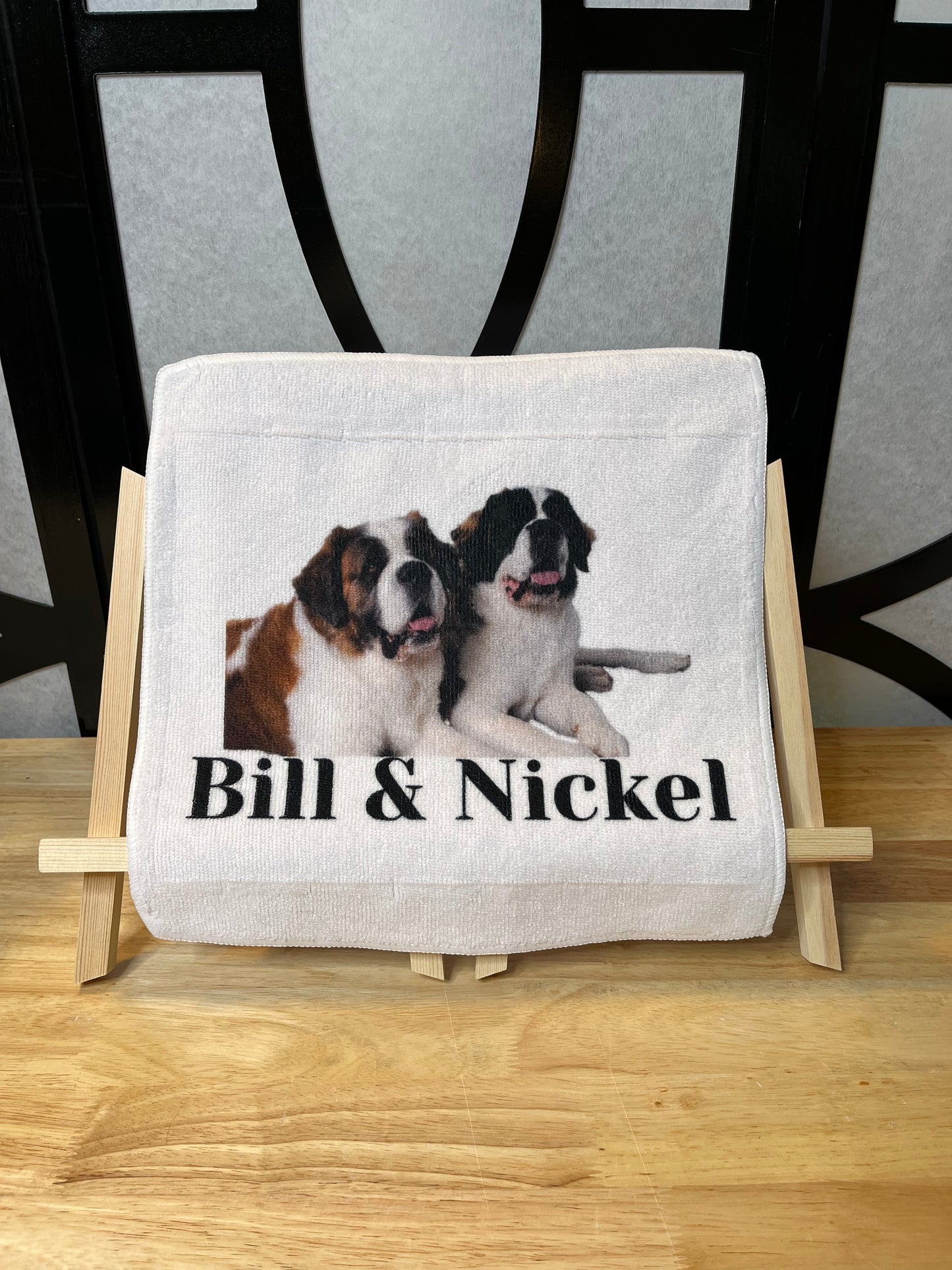 Custom Slobber Towels