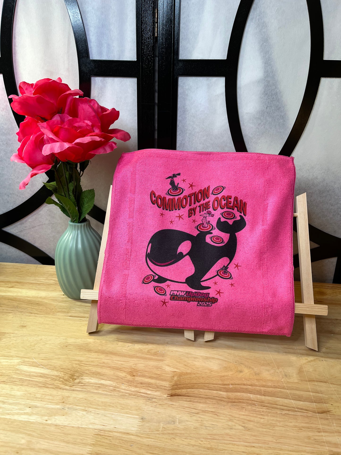 Custom Slobber Towels