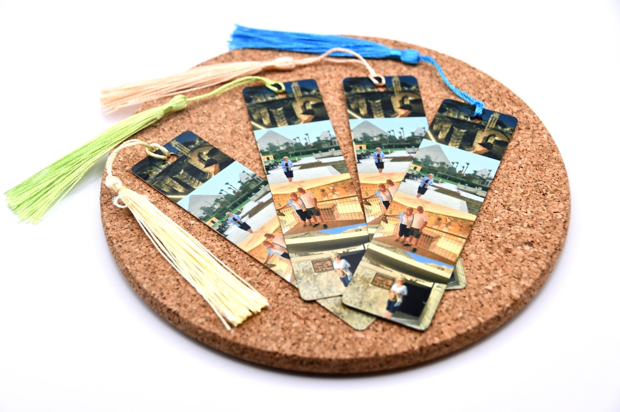 Custom metal bookmark with tassel and protective sleeve – Bard and Bloom