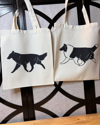 The Herding Group - Weekends are for dog shows TOTE BAGS - Bard and Bloom