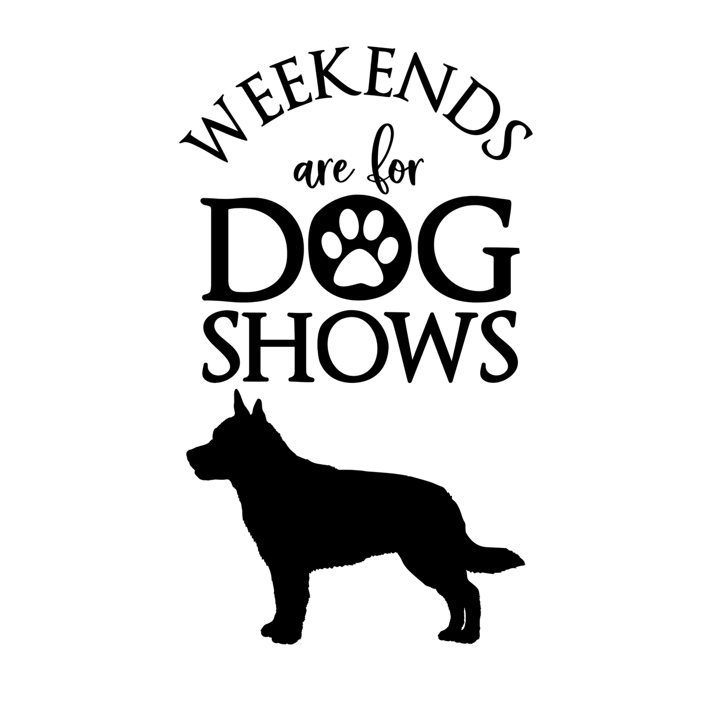 The Herding Group - Weekends are for dog shows TOTE BAGS - Bard and Bloom