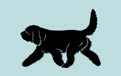 The Hound Group - Breed Silhouette Magnets - Bard and Bloom
