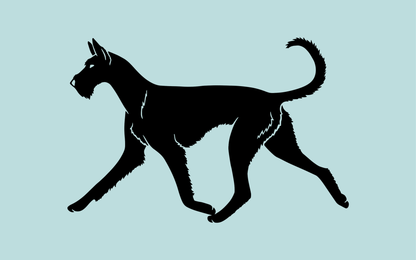 The Hound Group - Breed Silhouette Magnets - Bard and Bloom