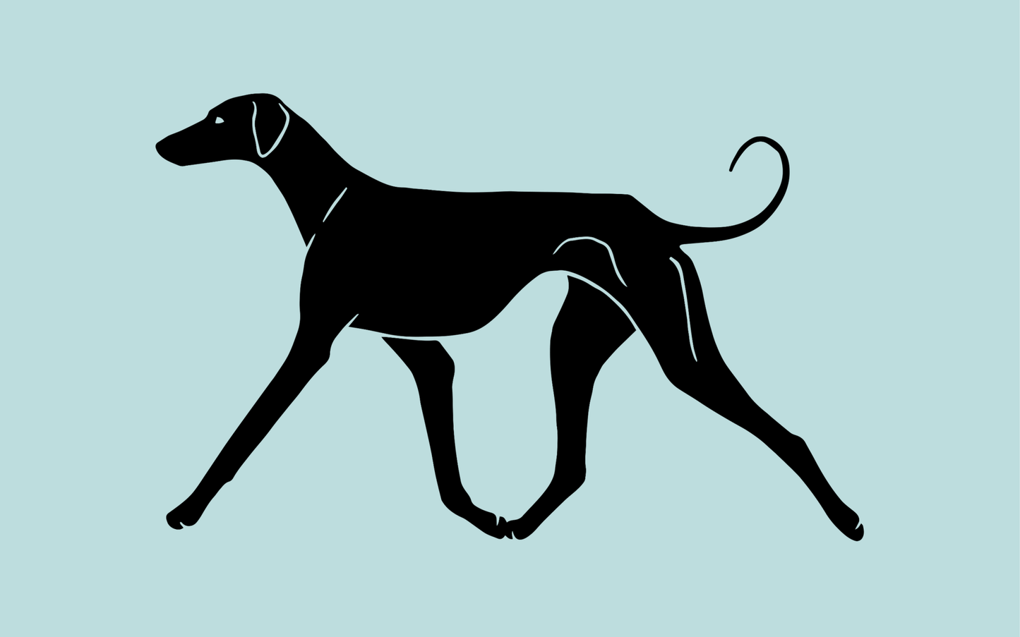 The Hound Group - Breed Silhouette Magnets - Bard and Bloom