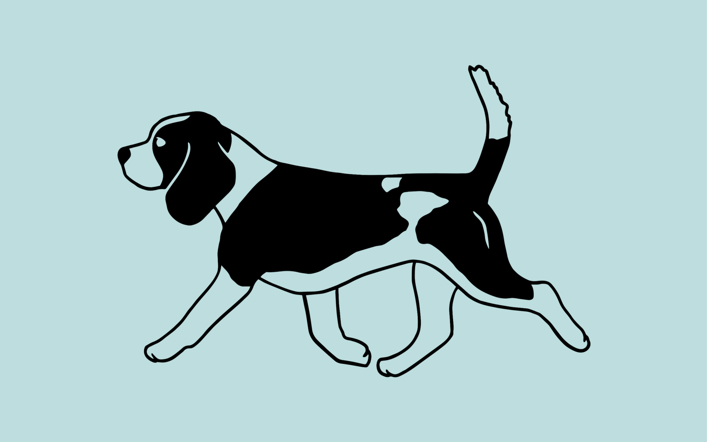 The Hound Group - Breed Silhouette Magnets - Bard and Bloom