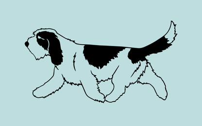 The Hound Group - Breed Silhouette Magnets - Bard and Bloom