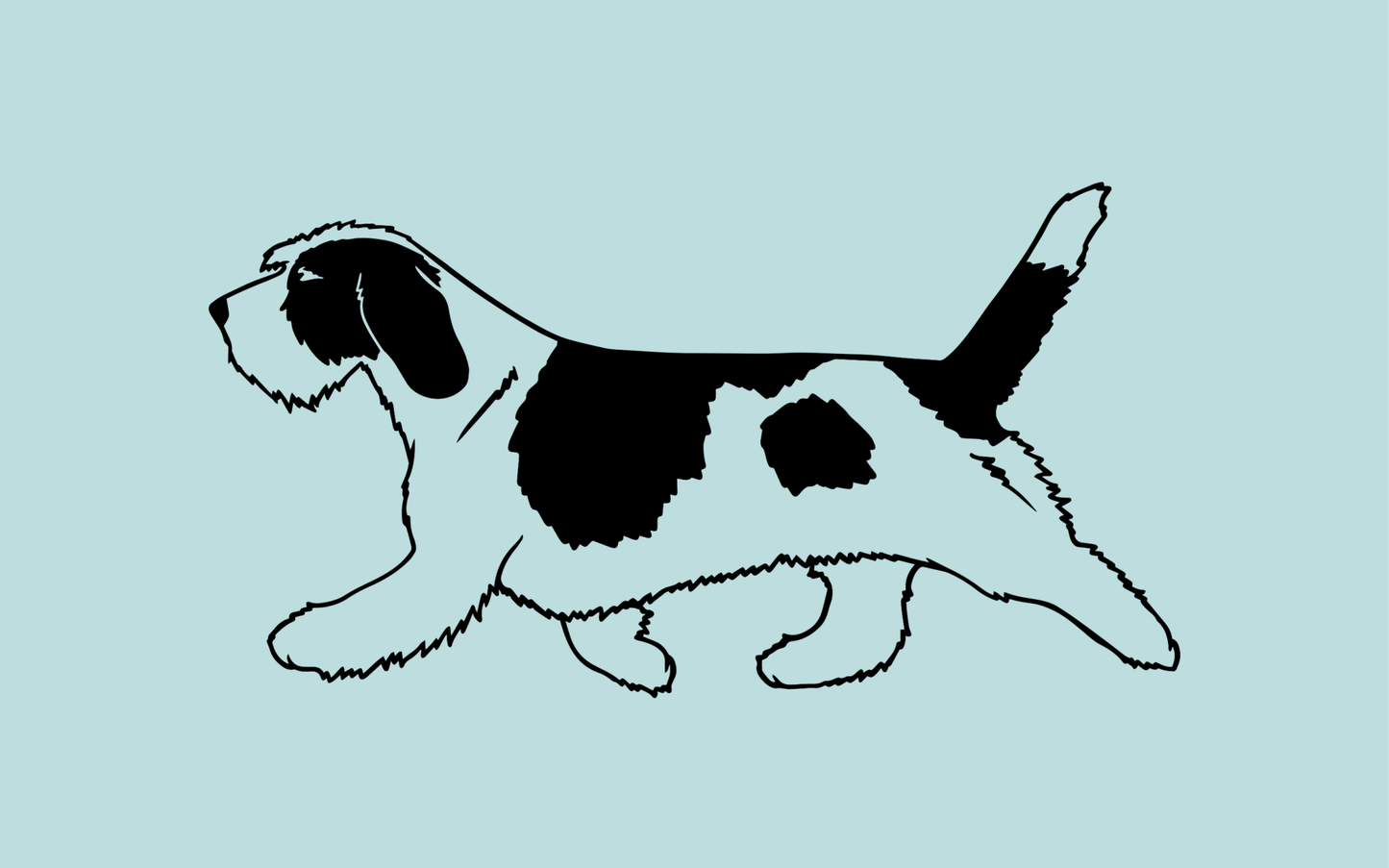 The Hound Group - Breed Silhouette Magnets - Bard and Bloom