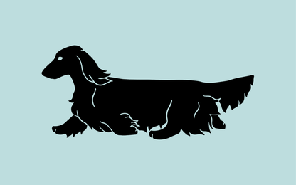The Hound Group - Breed Silhouette Magnets - Bard and Bloom