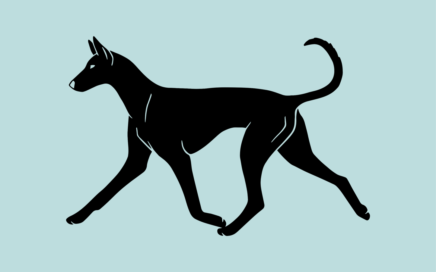 The Hound Group - Breed Silhouette Magnets - Bard and Bloom