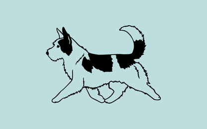 The Hound Group - Breed Silhouette Magnets - Bard and Bloom
