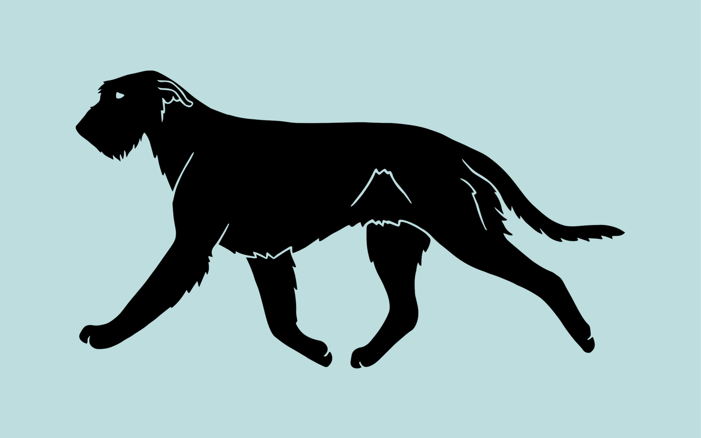 The Hound Group - Breed Silhouette Magnets - Bard and Bloom