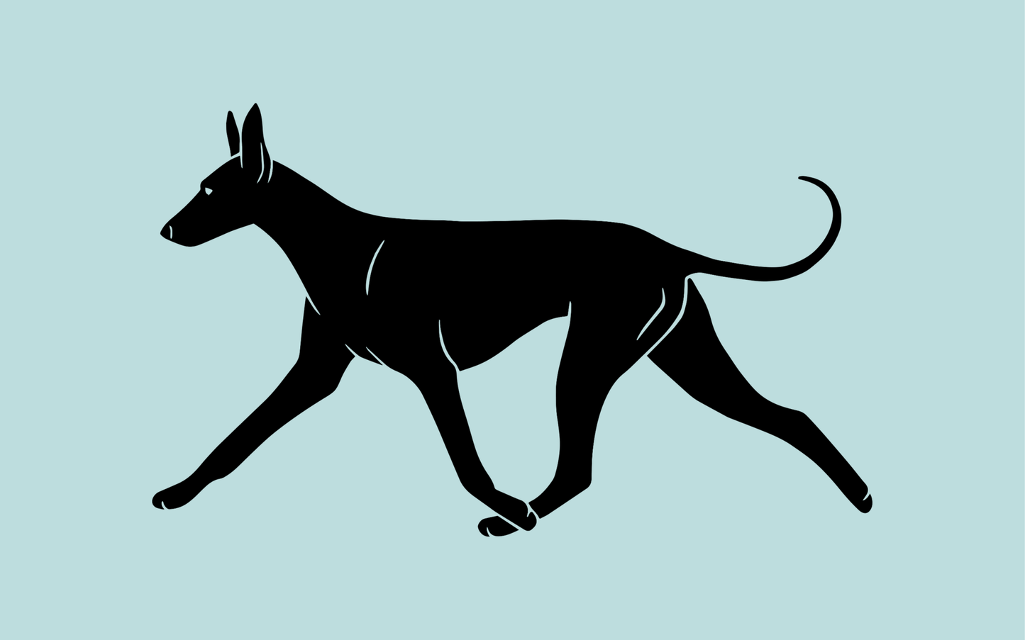 The Hound Group - Breed Silhouette Magnets - Bard and Bloom